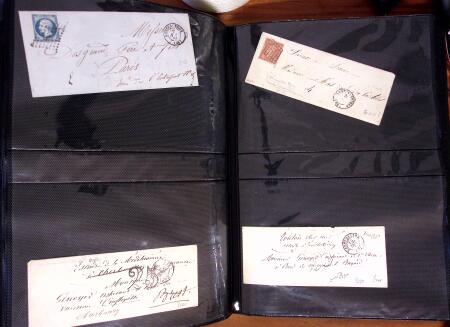 1849-1933, Ensemble de 162 lettres et 3 fragments de
