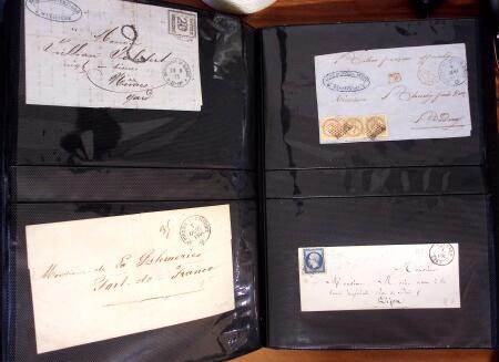 1849-1933, Ensemble de 162 lettres et 3 fragments de