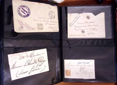 1849-1933, Ensemble de 162 lettres et 3 fragments de