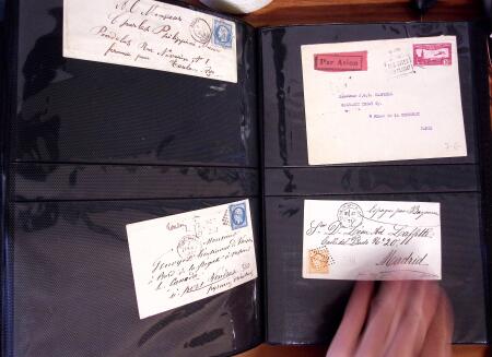 1849-1933, Ensemble de 162 lettres et 3 fragments de