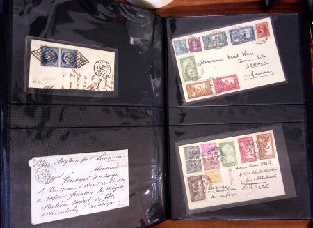 1849-1933, Ensemble de 162 lettres et 3 fragments de