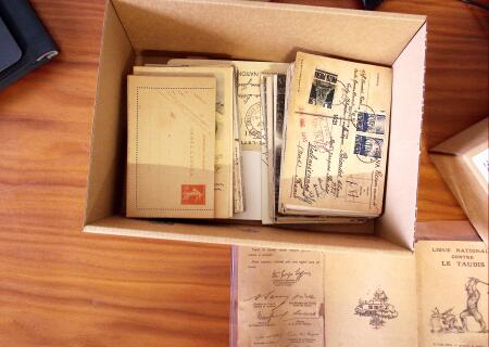 1900-1960, Petit ensemble de cartes postales principalement