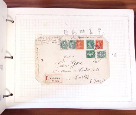 1849-1990, Collection de neufs et d'oblitérés débutant au N°1 Obl., 5Obl., 10* réimpression, avec de belles variétés de nuances, des paires, blocs, etc..
