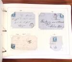 1849-1990, Collection de neufs et d'oblitérés débutant au N°1 Obl., 5Obl., 10* réimpression, avec de belles variétés de nuances, des paires, blocs, etc..