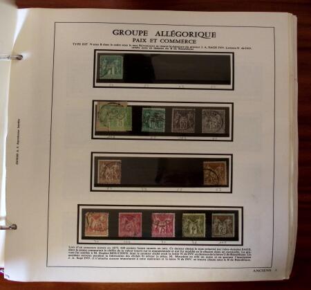 1849-2022, Collection de timbres de France en 11 albums