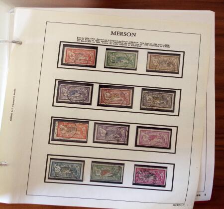 1849-2022, Collection de timbres de France en 11 albums