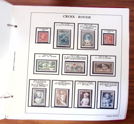1849-2022, Collection de timbres de France en 11 albums