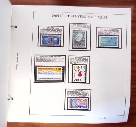 1849-2022, Collection de timbres de France en 11 albums