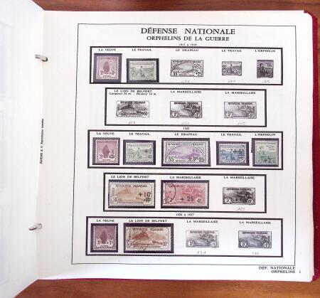 1849-2022, Collection de timbres de France en 11 albums