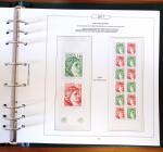 1849-2022, Collection de timbres de France en 11 albums
