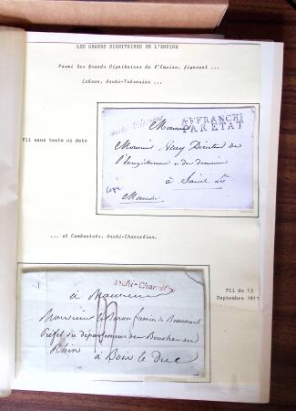 1693-1877, Exceptionnel ensemble de 363 documents en