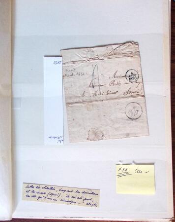 1693-1877, Exceptionnel ensemble de 363 documents en