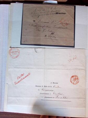 1693-1877, Exceptionnel ensemble de 363 documents en