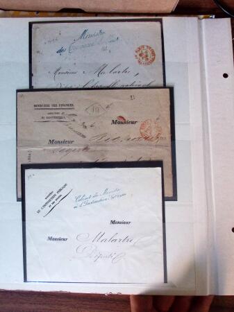 1693-1877, Exceptionnel ensemble de 363 documents en