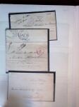1693-1877, Exceptionnel ensemble de 363 documents en