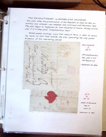 1698-1870, Histoire Postale, belle sélection de 127