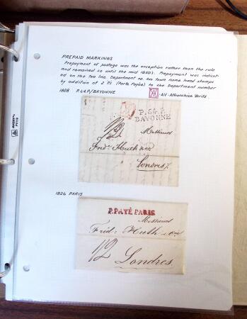 1698-1870, Histoire Postale, belle sélection de 127