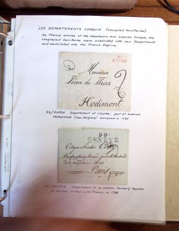 1698-1870, Histoire Postale, belle sélection de 127