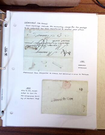 1698-1870, Histoire Postale, belle sélection de 127