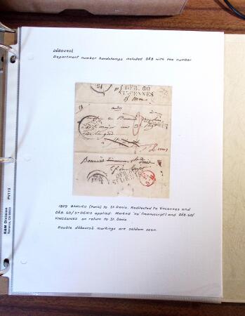 1698-1870, Histoire Postale, belle sélection de 127