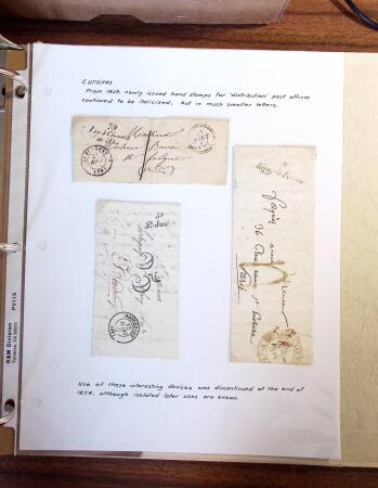 1698-1870, Histoire Postale, belle sélection de 127