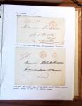 1698-1870, Histoire Postale, belle sélection de 127