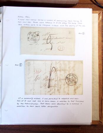 1698-1870, Histoire Postale, belle sélection de 127