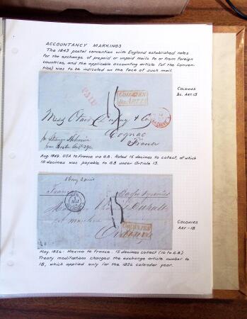1698-1870, Histoire Postale, belle sélection de 127