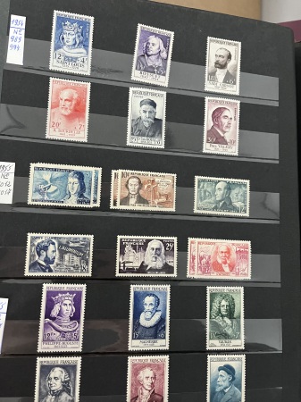 1960-2006, plusieurs collections et stock de valeurs
