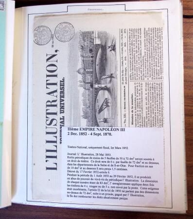 1848-71, Collection montée sur pages montrant 126