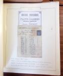 IMPRIMÉS 1796-1926, Collection spécialisée montée