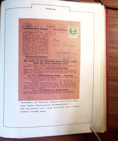IMPRIMÉS 1796-1926, Collection spécialisée montée