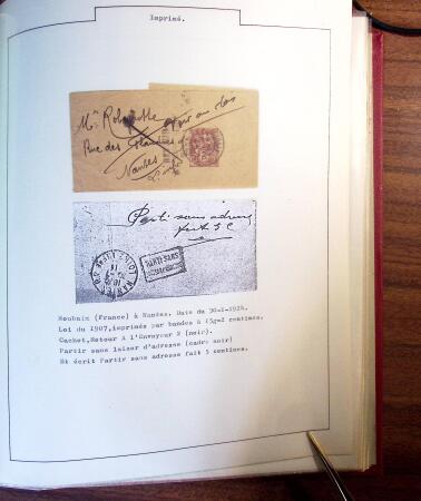 IMPRIMÉS 1796-1926, Collection spécialisée montée