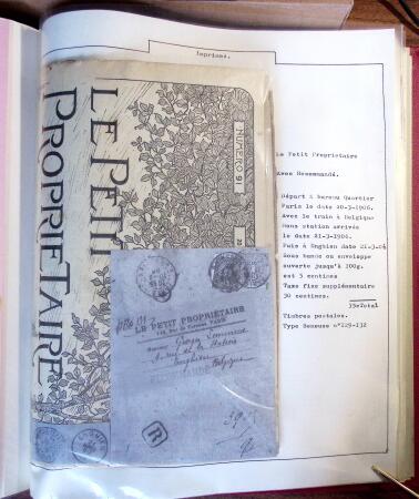 IMPRIMÉS 1796-1926, Collection spécialisée montée