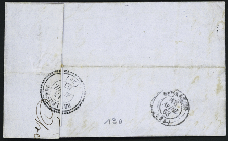 Belleherbe - n°22 OBL GC 428 + T22 Belleherbe (1863)