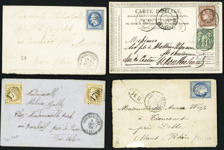 Hérimoncourt - 4 plis dont 2 avec GC 1790 + T22 et