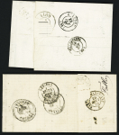 L'Isle sur le Doubs - 2 lettres : n°23 OBL GC 1841