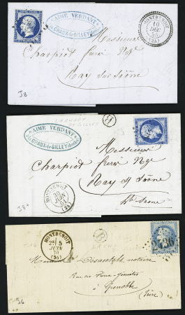 Montbenoit - 6 lettres avec PC 3814 (3 dont 1 avec