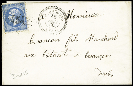 Saint-Gorgon - N°22 OBL GC 4542 + T22 "St Gorgon"