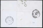 Saint Hippolyte - N°14 OBL PC 3116 + T14 "St Hippolyte