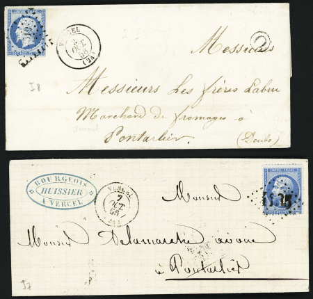 Vercel - 5 plis dont PC 3519 (2 dont lettre chargée