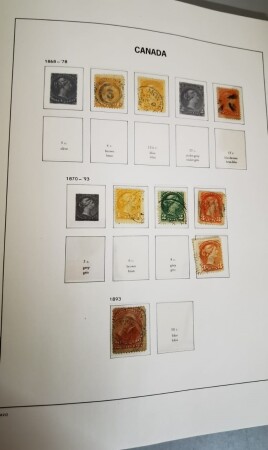 1872-2020, Collection timbres du Canada en 6 albums