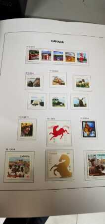 1872-2020, Collection timbres du Canada en 6 albums