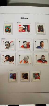 1872-2020, Collection timbres du Canada en 6 albums