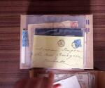 1876-1900, 16 lettres affranchis avec des timbres Sage