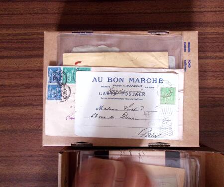 1876-1900, 16 lettres affranchis avec des timbres Sage