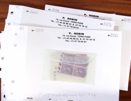 1849-2000, PREOBLITÉRÉS: Collection de France en