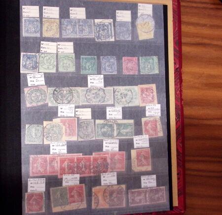 1849-2000, PREOBLITÉRÉS: Collection de France en