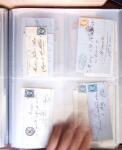 1854-1863, 168 lettres avec des timbres Empire non