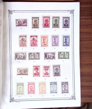 1900-1990, Accumulation de bons timbres, feuilles et